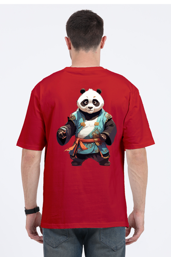 Oversized Classic T-Shirt For Men-Panda Edition