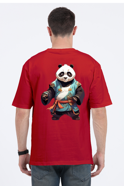 Oversized Classic T-Shirt For Men-Panda Edition