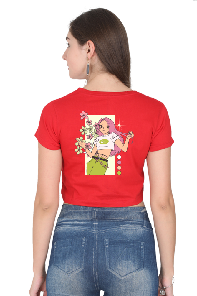 Women's Crop Top-Beauty Edition
