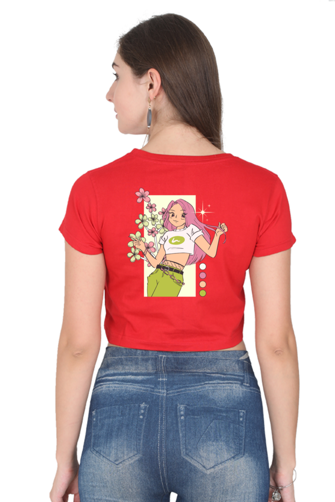 Women's Crop Top-Beauty Edition