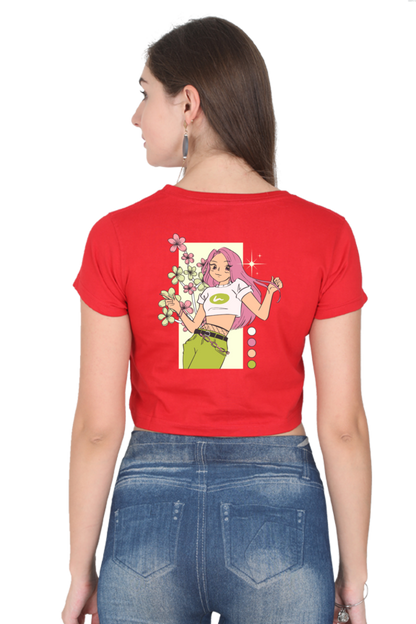 Women's Crop Top-Beauty Edition