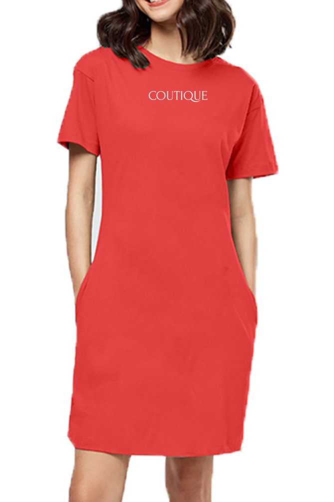 Women's T-Shirt Dress-Coutique Edition