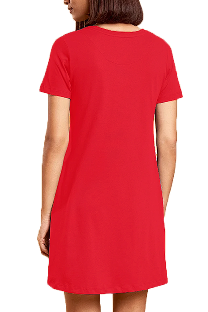 Women's T-Shirt Dress-Coutique Edition