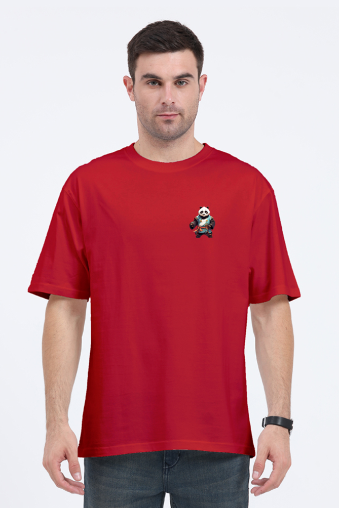 Oversized Classic T-Shirt For Men-Panda Edition