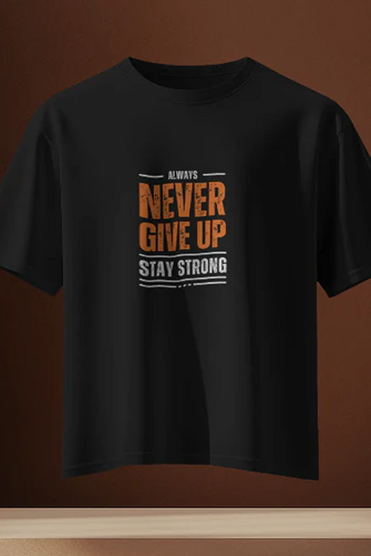 Men's Classic Crew T-Shirt-Never Give Up Edition
