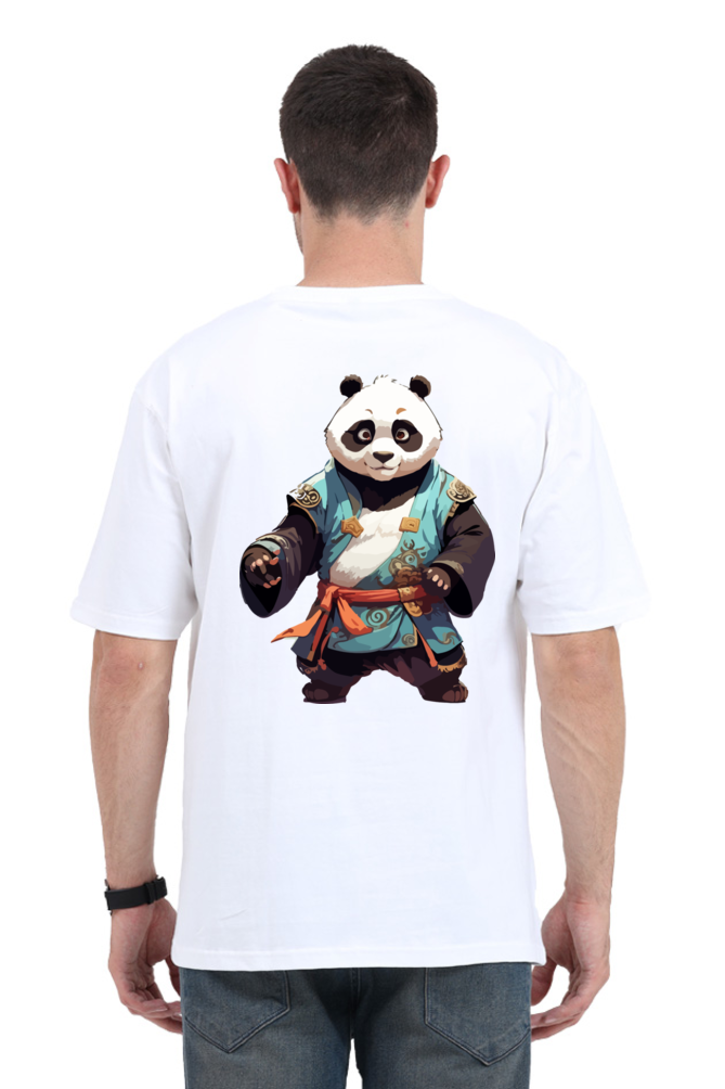 Oversized Classic T-Shirt For Men-Panda Edition