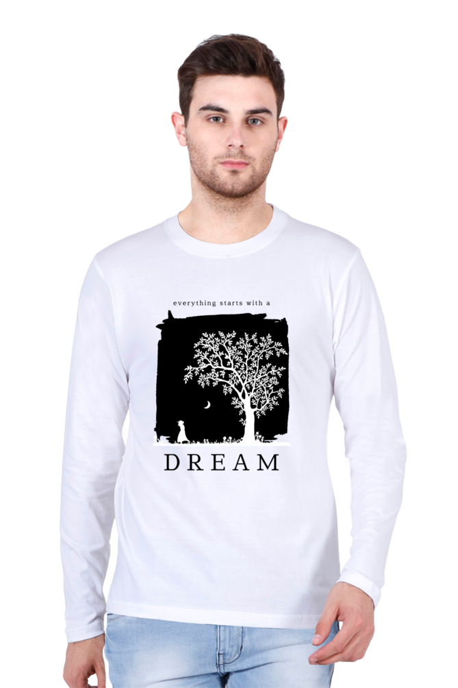 Men's Full Sleeve T-Shirt-Dream Edition