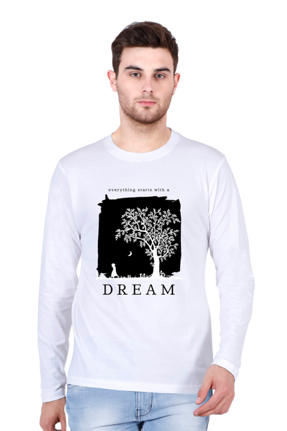 Men's Full Sleeve T-Shirt-Dream Edition