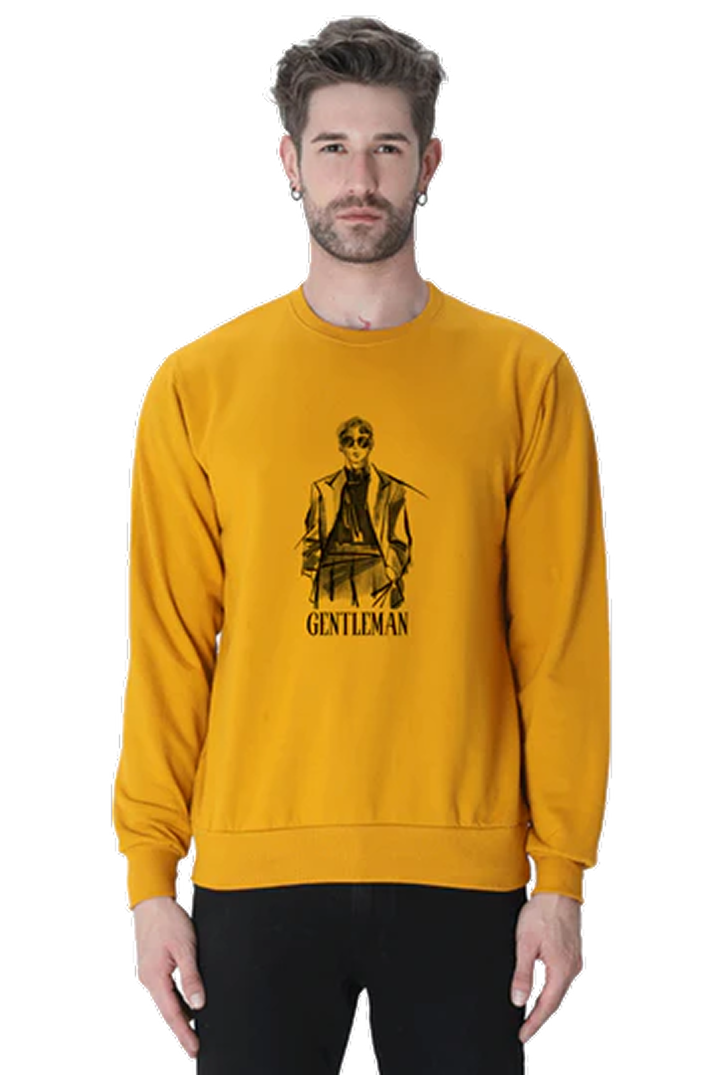 Men's Sweatshirt-Gentleman Edition