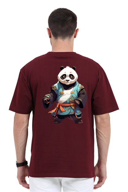 Oversized Classic T-Shirt For Men-Panda Edition