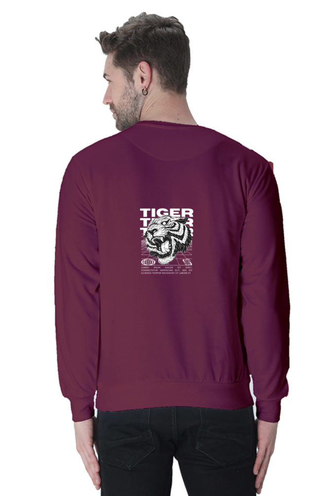 Men's Sweatshirt-Tiger Edition
