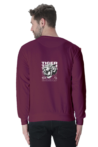 Men's Sweatshirt-Tiger Edition