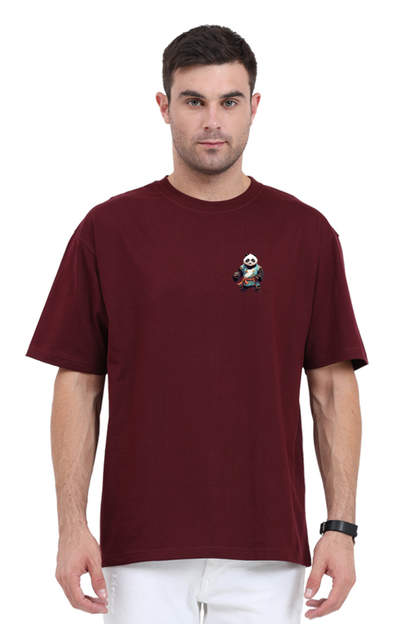 Oversized Classic T-Shirt For Men-Panda Edition