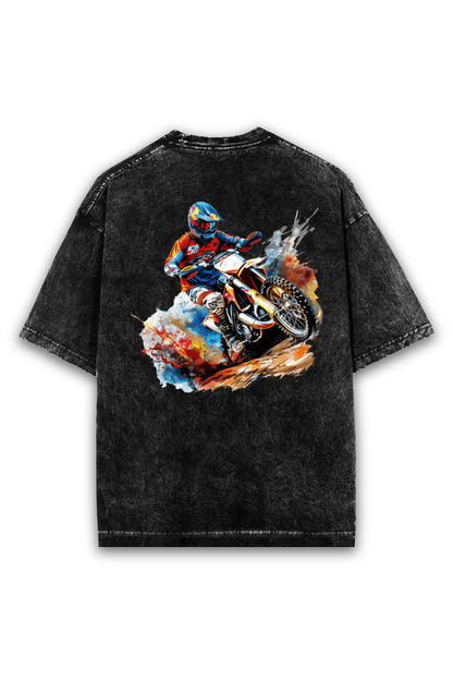 Men's Acid Wash Oversized T-Shirt