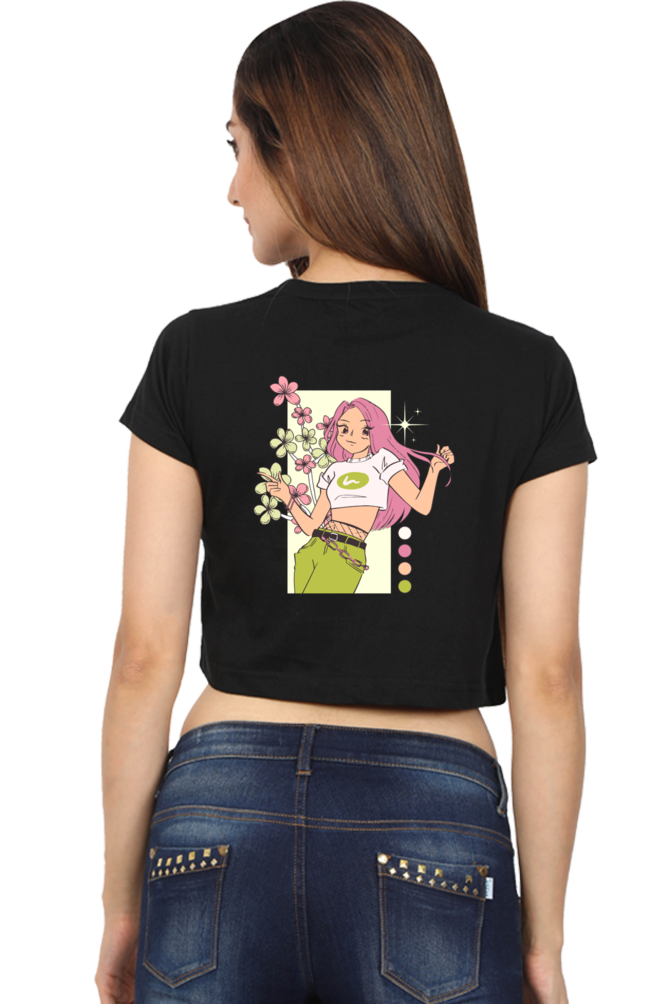 Women's Crop Top-Beauty Edition