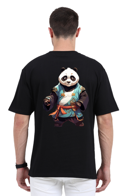 Oversized Classic T-Shirt For Men-Panda Edition