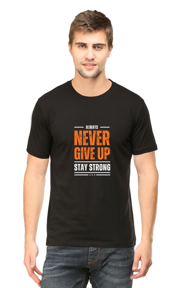 Men's Classic Crew T-Shirt-Never Give Up Edition