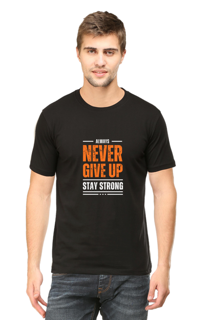 Men's Classic Crew T-Shirt-Never Give Up Edition