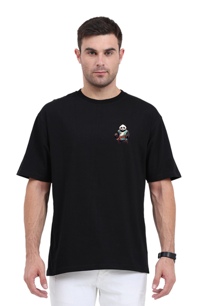 Oversized Classic T-Shirt For Men-Panda Edition