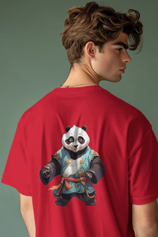 Oversized Classic T-Shirt For Men-Panda Edition