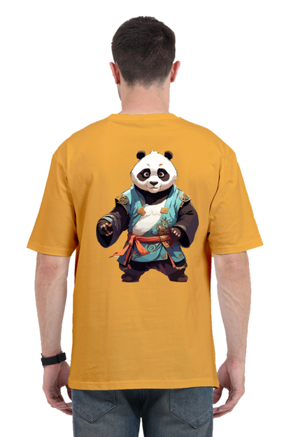 Oversized Classic T-Shirt For Men-Panda Edition