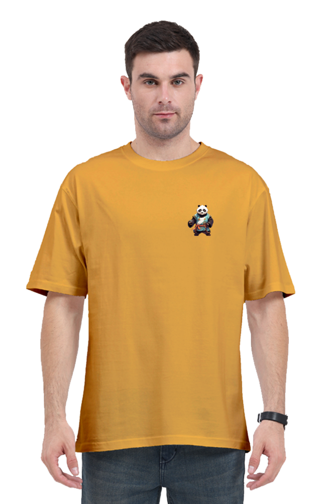 Oversized Classic T-Shirt For Men-Panda Edition