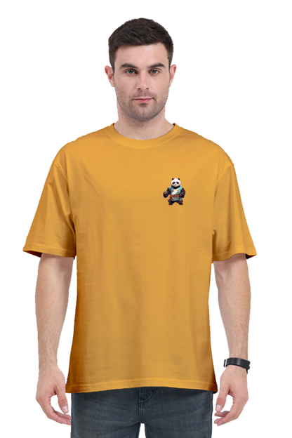 Oversized Classic T-Shirt For Men-Panda Edition