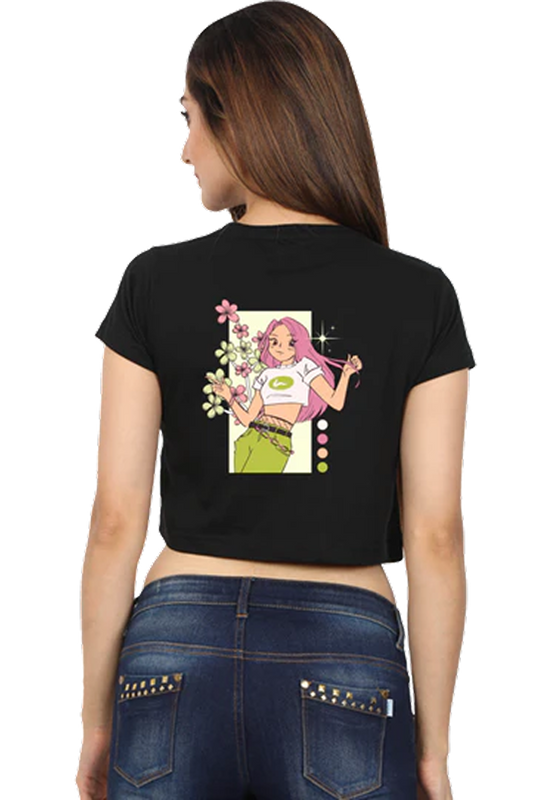 Women's Crop Top-Beauty Edition