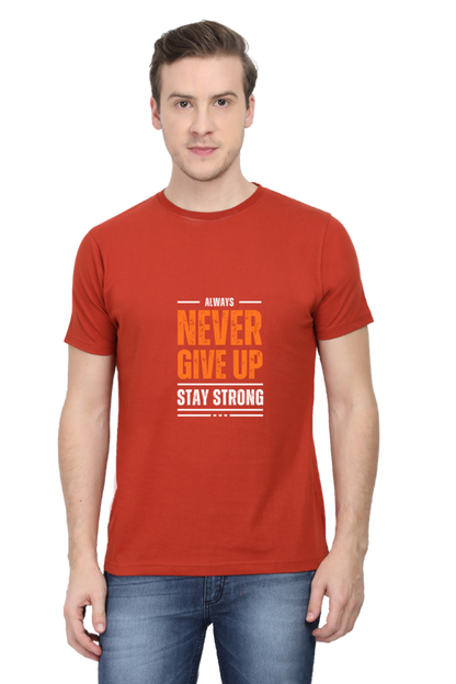 Men's Classic Crew T-Shirt-Never Give Up Edition