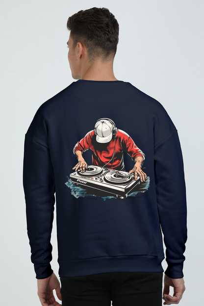 Men's Oversized Sweatshirt-DJ Edition