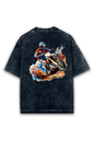 Men's Acid Wash Oversized T-Shirt