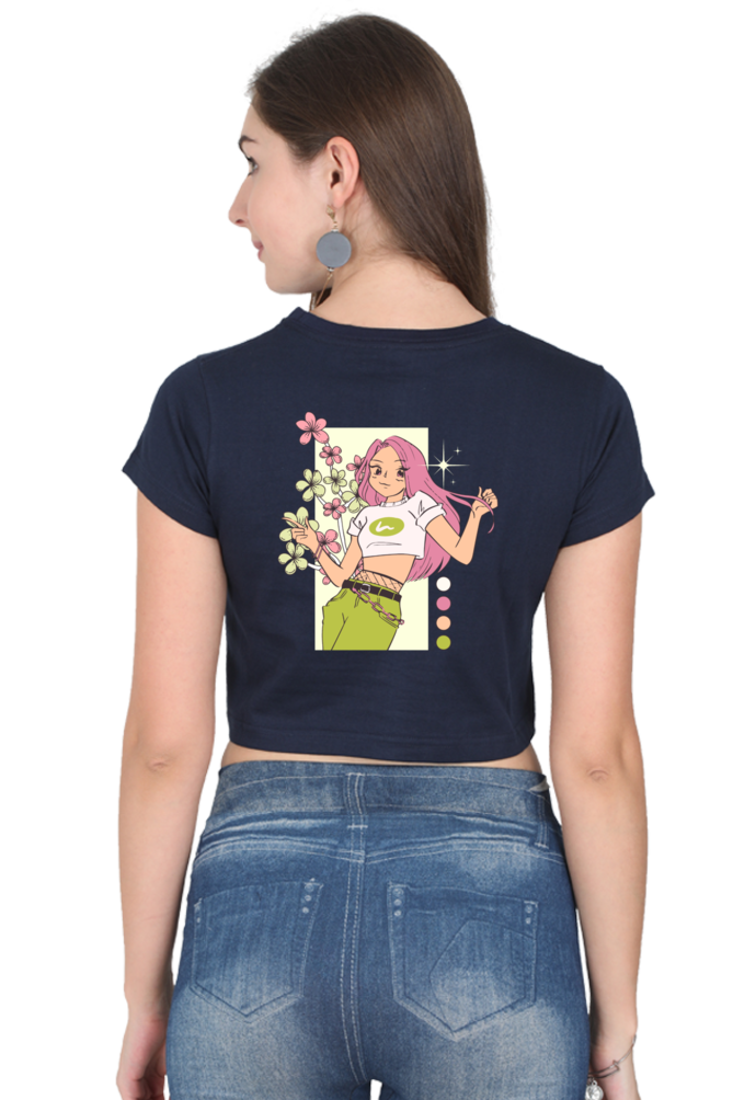 Women's Crop Top-Beauty Edition