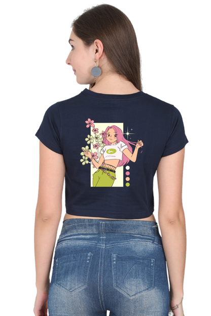 Women's Crop Top-Beauty Edition