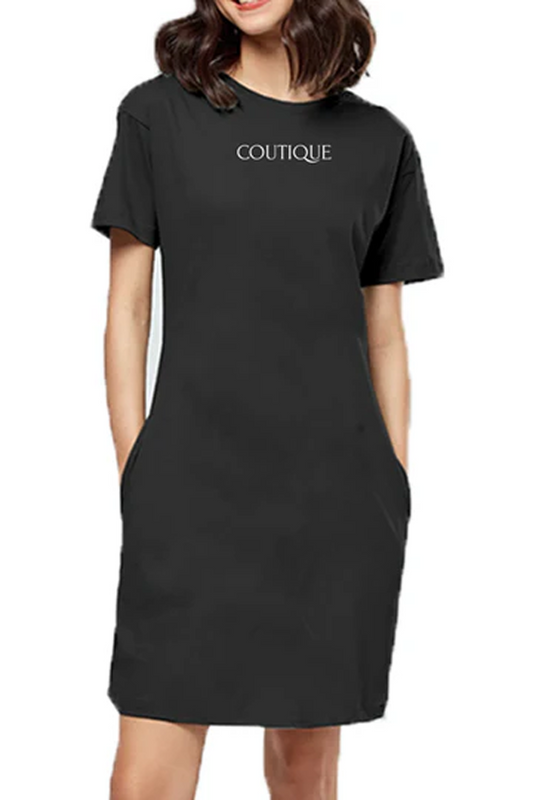 Women's T-Shirt Dress-Coutique Edition