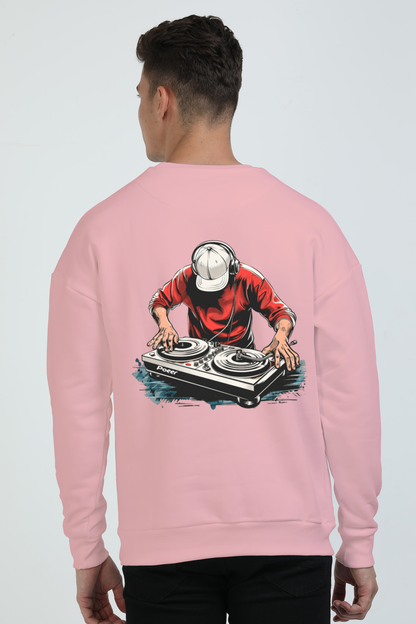 Men's Oversized Sweatshirt-DJ Edition