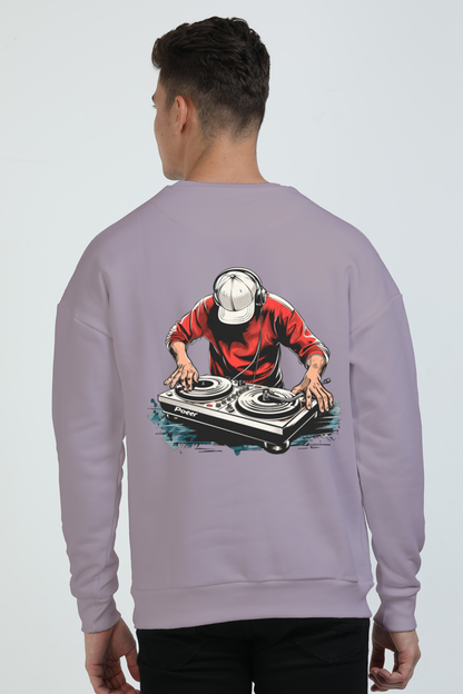 Men's Oversized Sweatshirt-DJ Edition