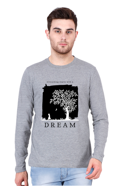 Men's Full Sleeve T-Shirt-Dream Edition