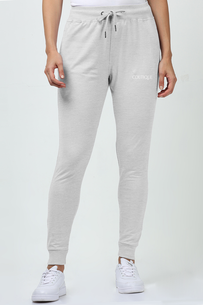 Women's Grey Mélange Joggers