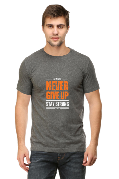 Men's Classic Crew T-Shirt-Never Give Up Edition