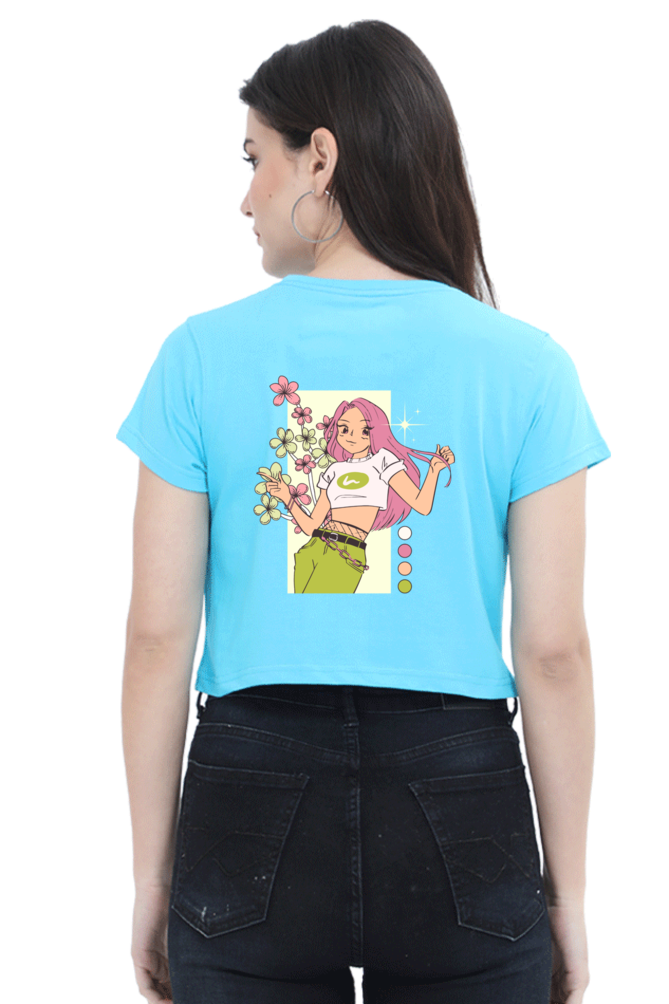 Women's Crop Top-Beauty Edition