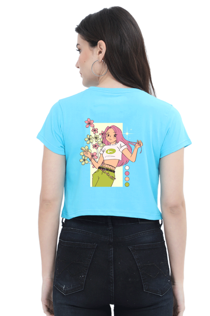 Women's Crop Top-Beauty Edition