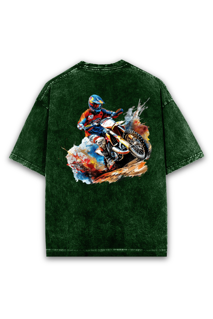 Men's Acid Wash Oversized T-Shirt