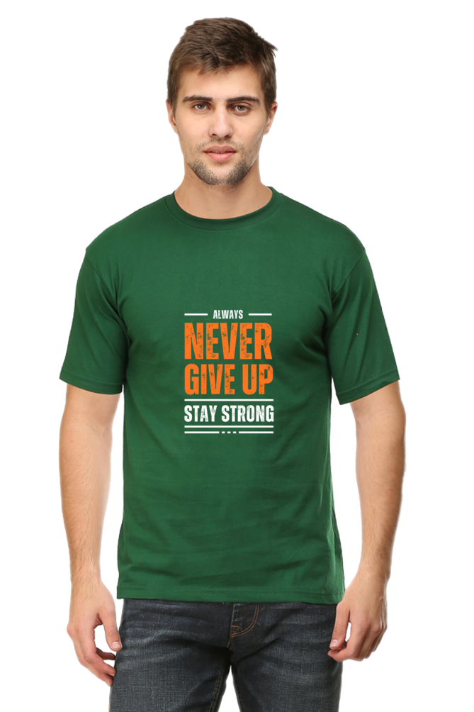 Men's Classic Crew T-Shirt-Never Give Up Edition