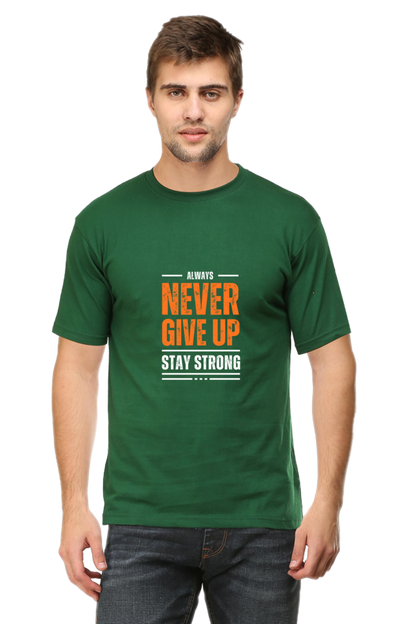 Men's Classic Crew T-Shirt-Never Give Up Edition