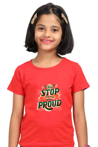 Girl's Classic Crew T-Shirt-Proud Edition